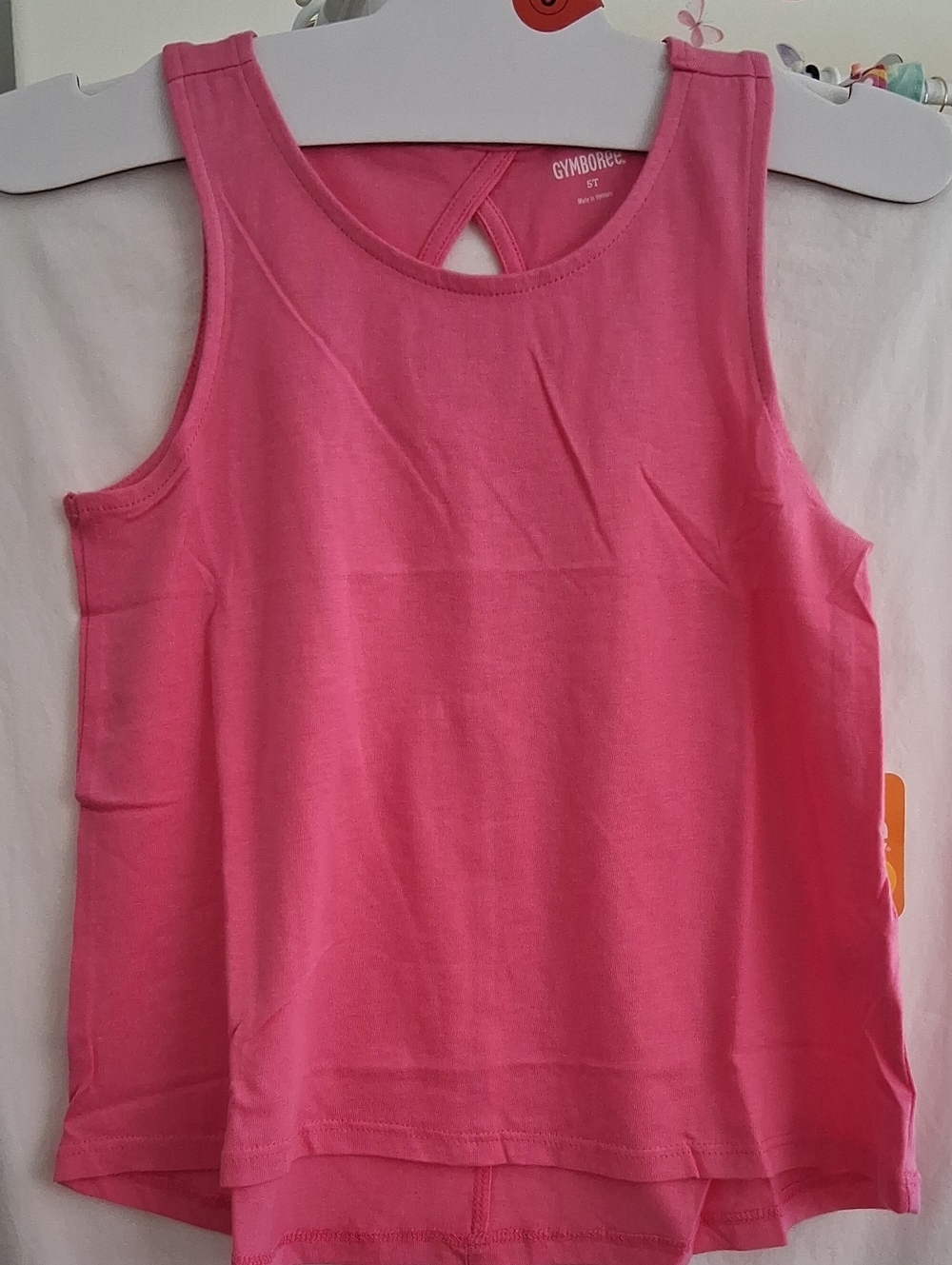 Gymboree Bright Pink Girls' Tank Top📚